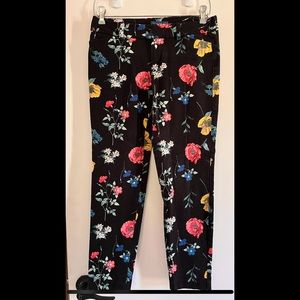 Floral Pixie Pants